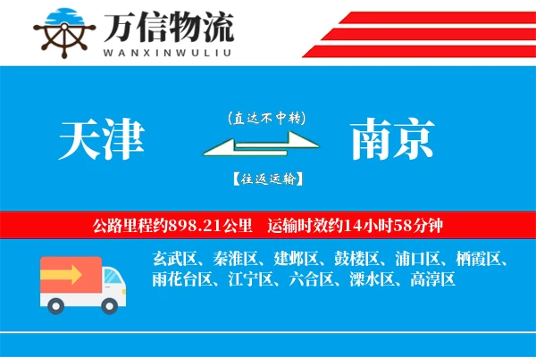 天津到南京物流公司