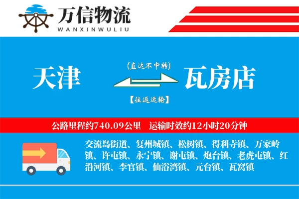 天津到瓦房店物流公司