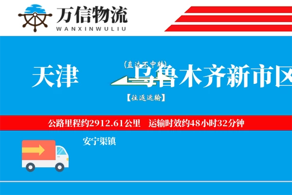 天津到乌鲁木齐新市区物流公司