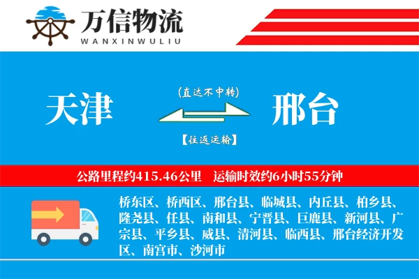 天津到邢台物流公司