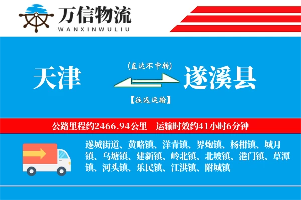 天津到遂溪县物流公司
